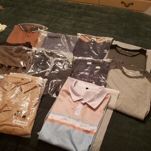 MEN'S Polo Shirt - Multicolor 10  Tops